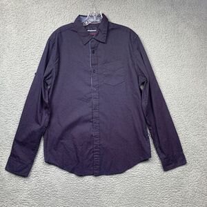 Aeropostale Shirt Mens Medium Heritage Geometric Button Shirt Cotton